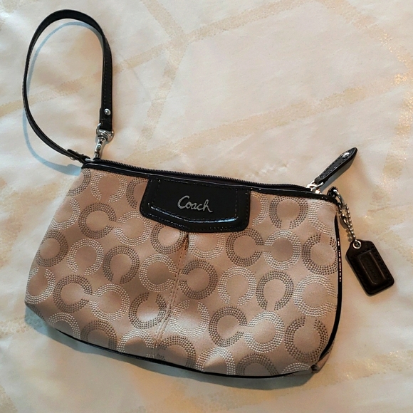 Coach Dotted C Logo Wristlet - Picture 3 of 7